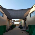 PVC -belagd solskuggning HDPE Sunshade Net