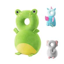 Baby Backpack with Cartoon Animal Head Protector