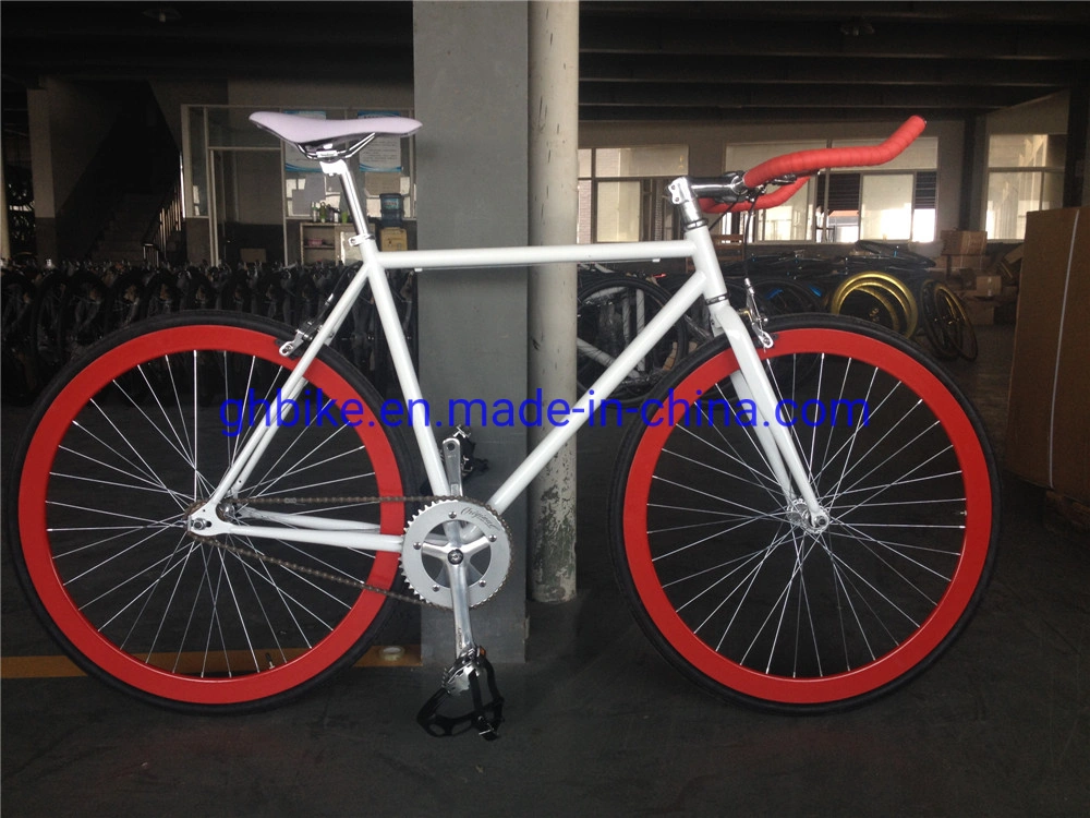 Manufacturer Factory OEM Customize 700c Colorful Bullhorn Bar USA Purecycle Fixed Gear Bike Fixie Bicycle