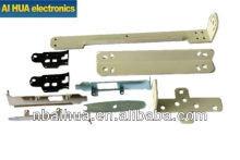 machining metal brackets and securing plate