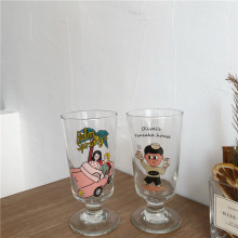 Heat-Resistant Vintage Glass Goblets 280ml