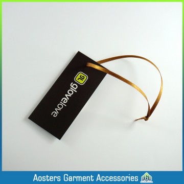 custom apparel string cardboard hang tag printing for clothing