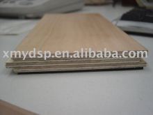 Birch engineered wood floor