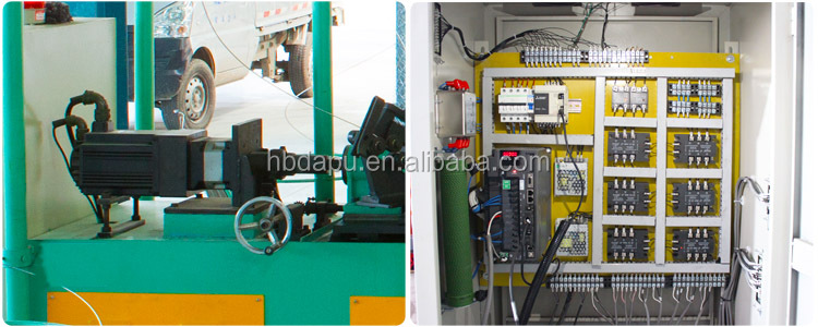 Semi automatic chain link fence weaving making machine with low price