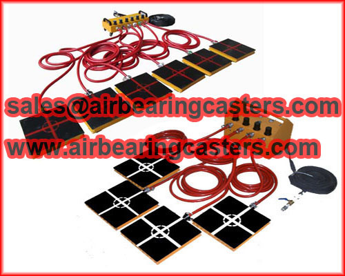 air casters is move cleanroom machinery