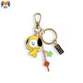 Portachiavi di amicizia bts personalizzato in metallo