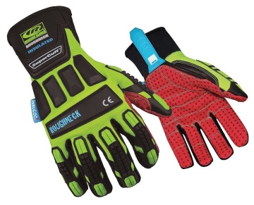 Ringers Gloves 266-12 Hi-Vis Oil and Gas Industry Impact Protection Gloves Ipwsdx