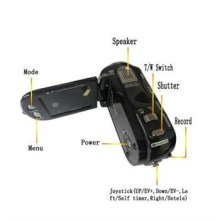 High Resolution 2.7" Tft Lcd Usb2.0 Hd Mini Dv Camcorders With 64 Mb Flash Memory