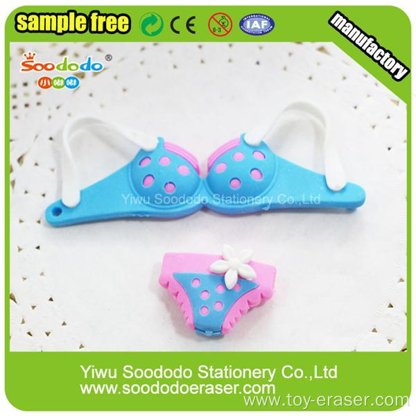 Promotional Beautiful Girl Cloth Dressing Erasers