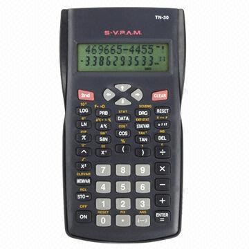 Two-line Display Scientific Calculator with Textbook Display