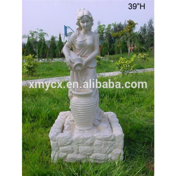 Adult fairy statue fairy water fountain for sale