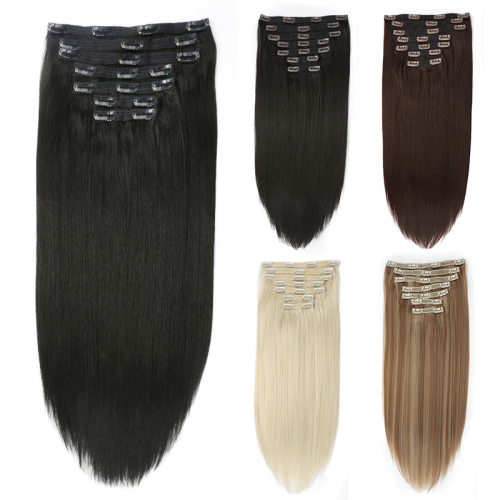 Double Weft Seamless Clip In Hair Extensions