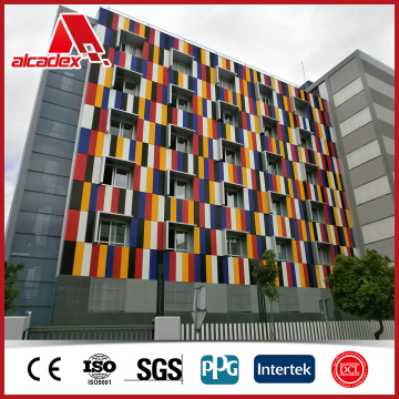 high glossy building construction materials acm panel prices