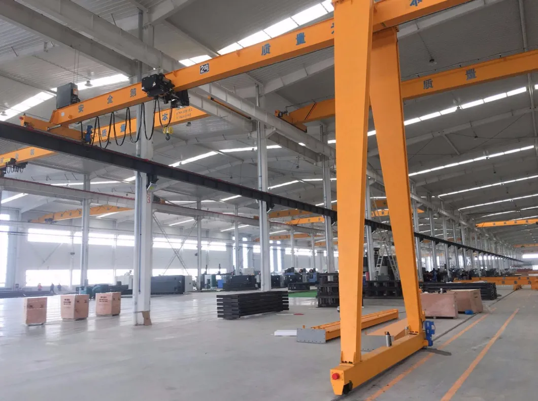 Semi-Gantry Crane for Outside Workshop Dockyard