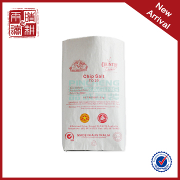 Kraft paper cement bag paper bag for charcoal paper bag for flour packaging