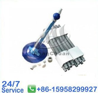 Automatic Above Ground Swimming Pool Cleaner Deluxe Vac Cleaners With 11.2m Vac Hose - T494