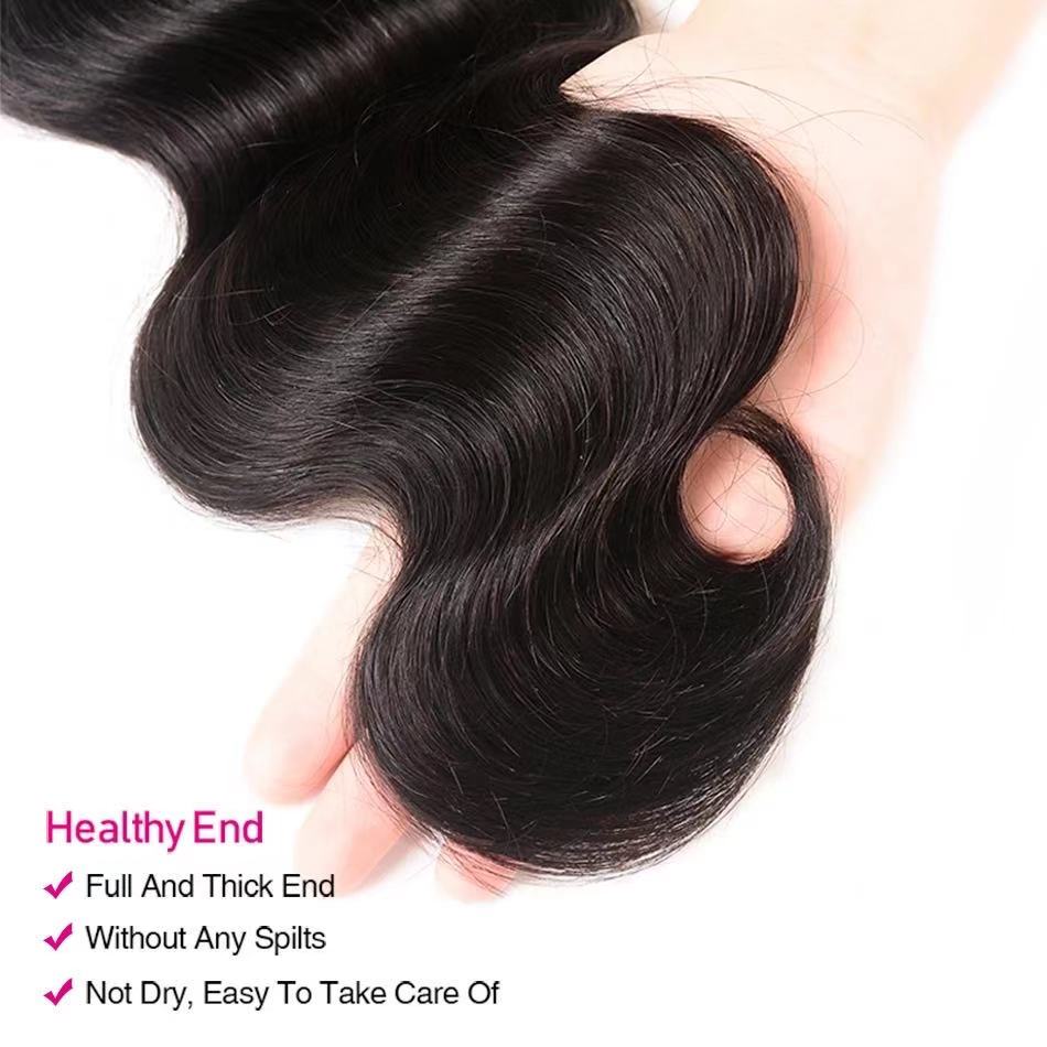 human weave closure whosale deep wave ukay for extensions 100% virgin bags packaging wraps bundle clothing