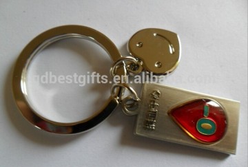 Custom metal key chain promotional advertising key chain