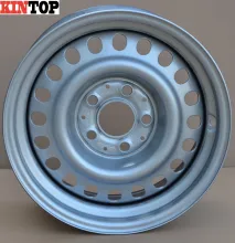 Passenger Car Black Silver Wheel Rim Steel Wheel