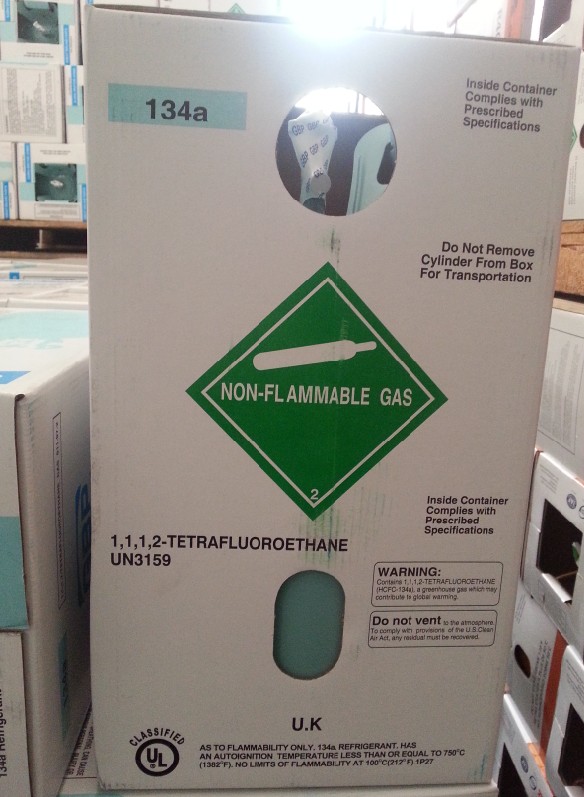 High purity refrigerant gas R410a 11.3kg disposable cylinder