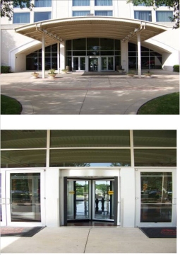 Classic Three-wing Revolving Doors with Three Modes