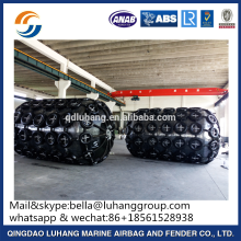 EVA foam filled fender with polyurea coating