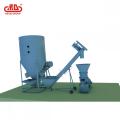 9KJ pozioma konfiguracja-350 Flat Die Pellet Feed Linia