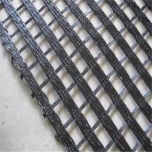 Warp knitted biaxial polyester geogrid