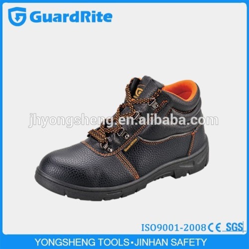 GuardRite Brand PU Industrial Safety Shoes ,Waterproof Industrial Safety Shoes, Leather Industrial Safety Shoes