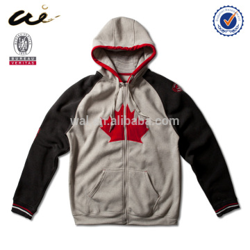 Casual fleece wholesale men hoodie