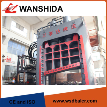 Industrial Guillotine Shear High Capacity Scrap Shearing