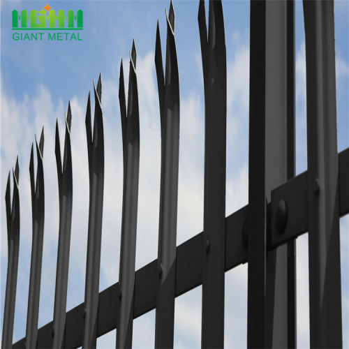 high quality hot dipped galvanized palisade fence