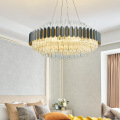 LEDER Crystal Rectangle Chandelier Lighting