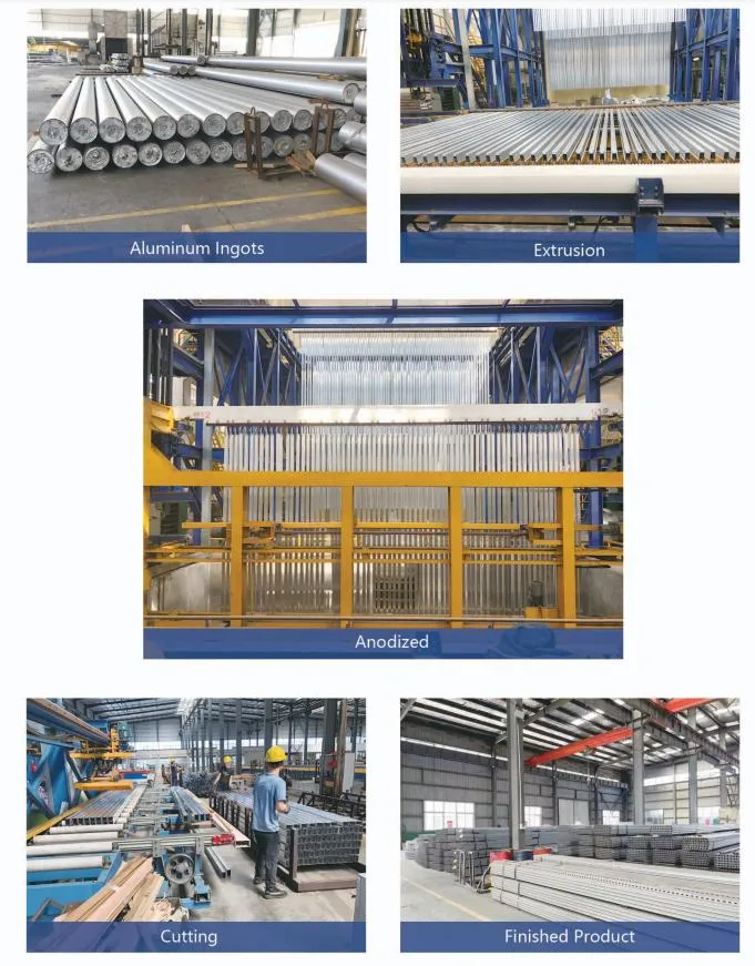 OEM Solar Panel Ground Mounting System Structures Aluminium Solar Bracket