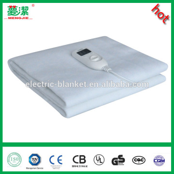 100% Pure Polyester Single Controller Electric Heating Blanket digital controller