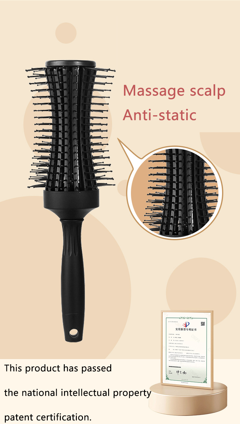 Perie umeda pentru uscare cu suflare Blow Drying wet hair brush