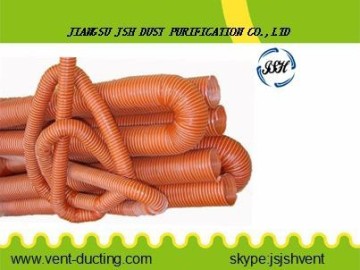 flexible heat resistant silicone corrugated hose