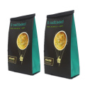 Tin Tie Coffee Packaging Bag Flachbodenbeutel