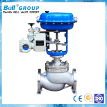 cast steel globe control valve pneumatic