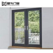 Bathroom Aluminium Glass Casement Doors