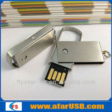 Mini swivel USB Sticks 4GB with USB 2.0