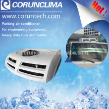 Battery operated rooftop air conditioner units for trucks