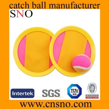 plastic catch ball velcro toy