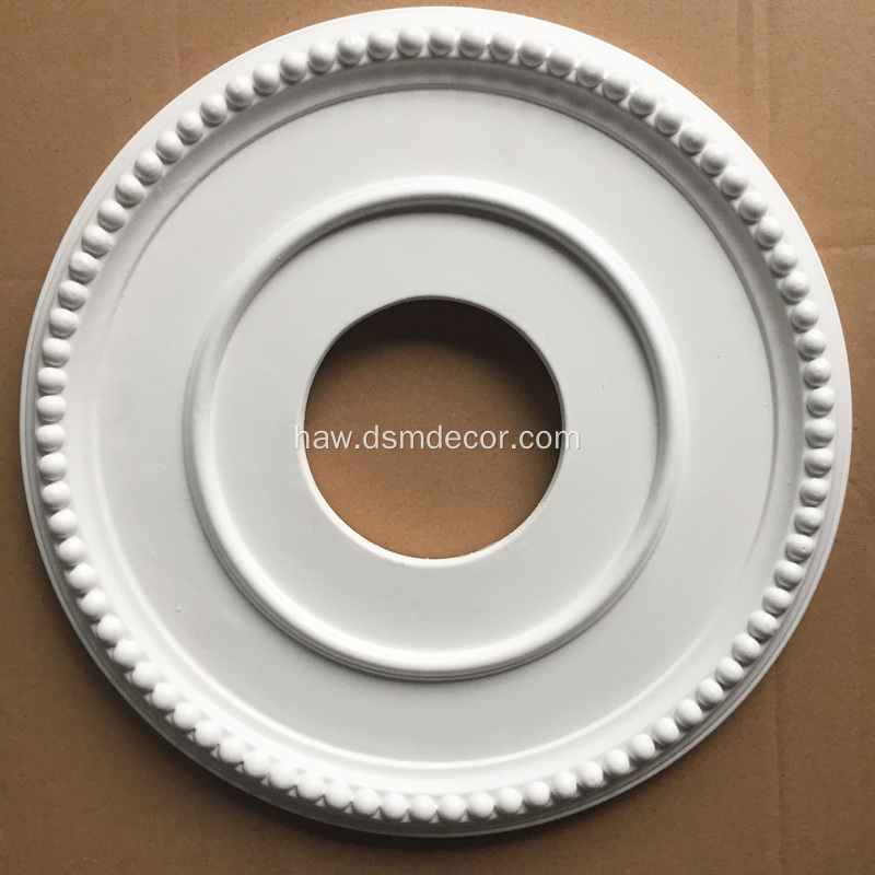 Liʻiliʻi Bead Polyurethane Ceiling Rose