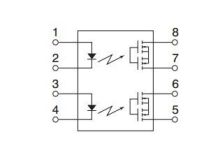 Aqw225na  Ultra-small Package Slim Polarized Relay Nais Low Signal Relays Dip