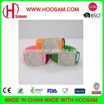 Promotional customers' good comment silicone waist belt from Hoosam