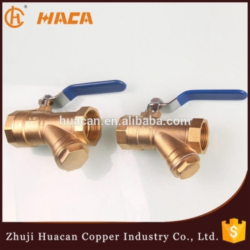 Wholesale Brass Filter Ball Valve