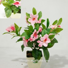 high quality lifelike decorative cheap silk flower wholesale artificial flower bush for home decor