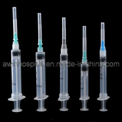 Disposable Syringe with Needle 3-Parts All Sizes