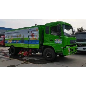 Dongfeng Isuzu 4x2 10 CBM Camión barredora de la calle